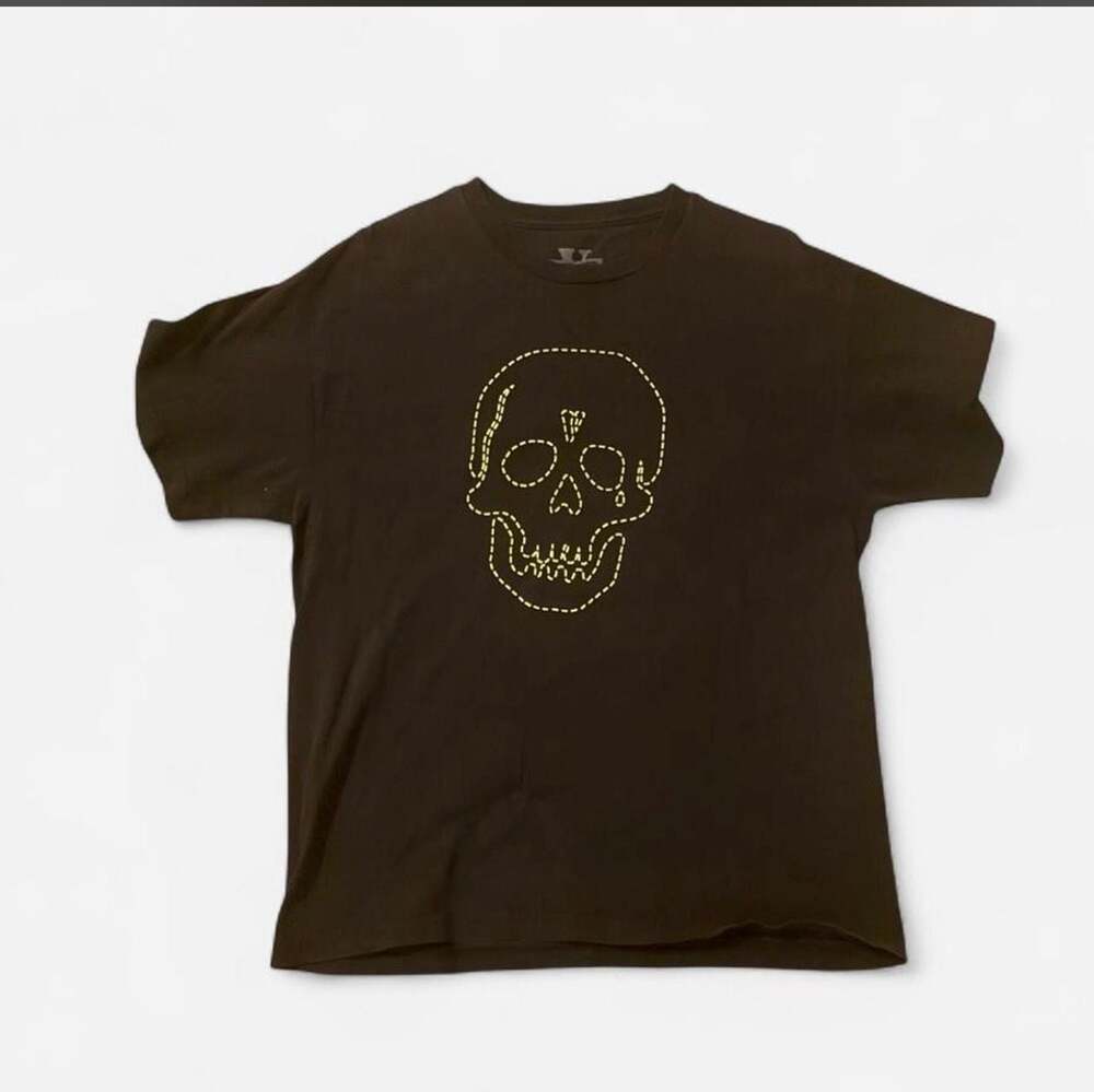 VLONE x Neighborhood Skull Graphic T-Shirt Black Size Large